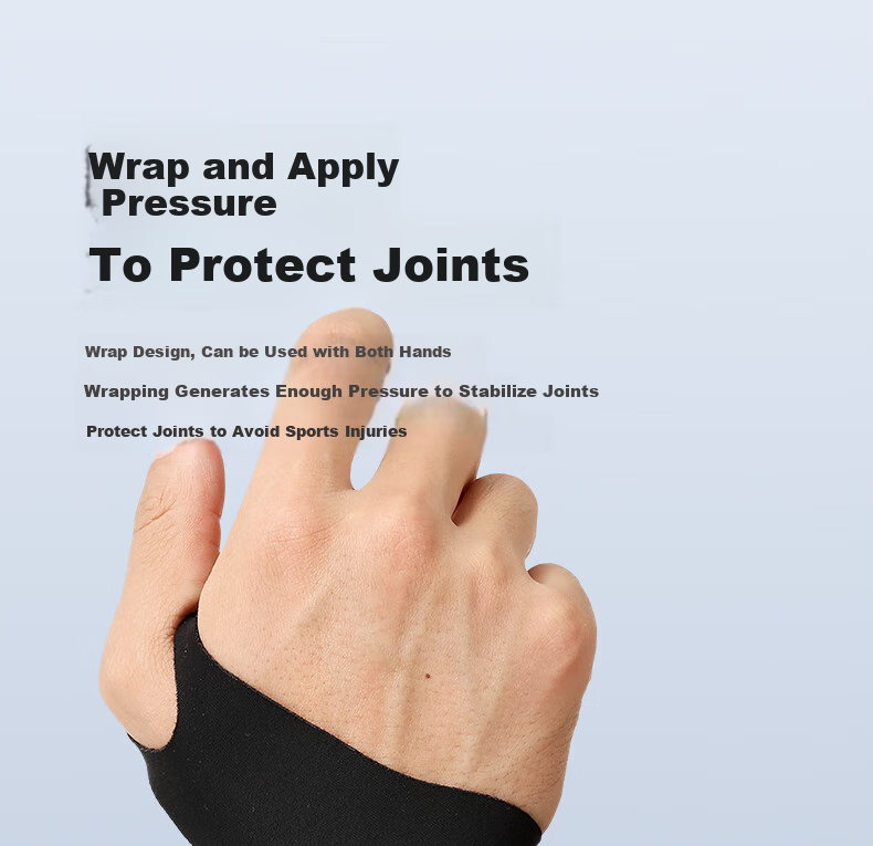 ANTA Sports Wristband for Men And Women, TFCC Tendonitis Fitness Badminton Sprain Compression Wrap Sleeve, Black Single Piece 8