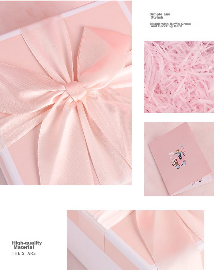 TaTanice Gift Box, Empty Box for Birthday Gifts, Storage Box, High-End Gift Box, Valentine's Day Confession Packaging Box, Ceremonial Feel 7