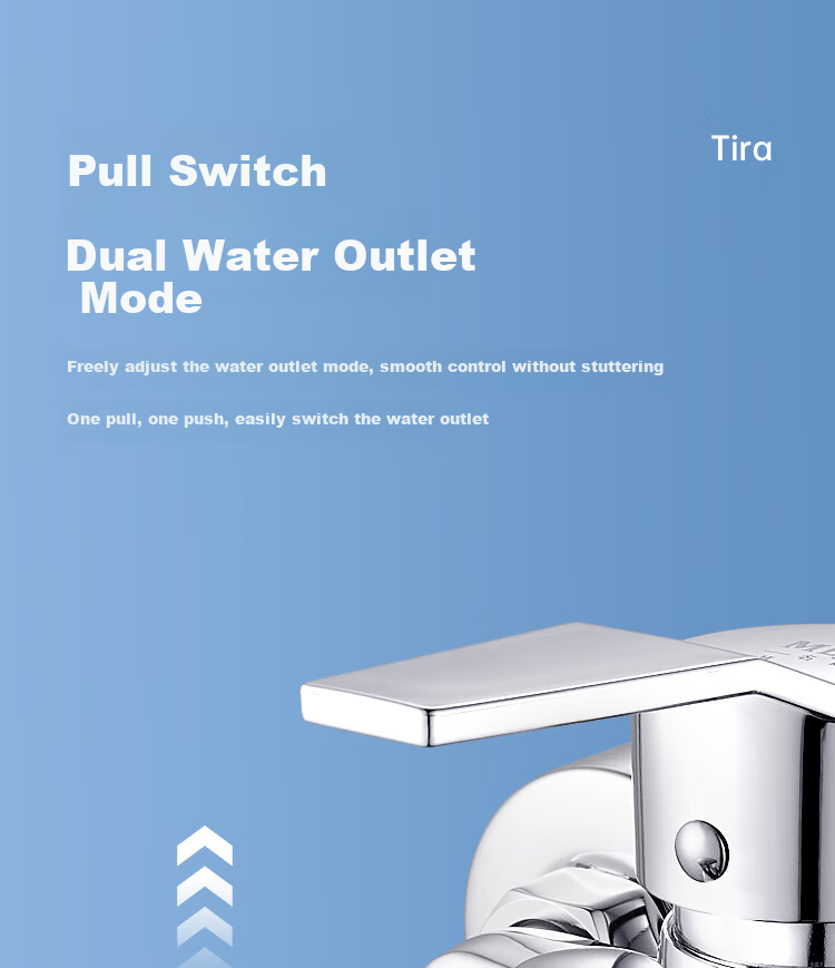 MEJUE Brass Bathroom Faucet Shower Head Set, High-Pressure Shower Head Bathtub Shower Set Z-1497 7
