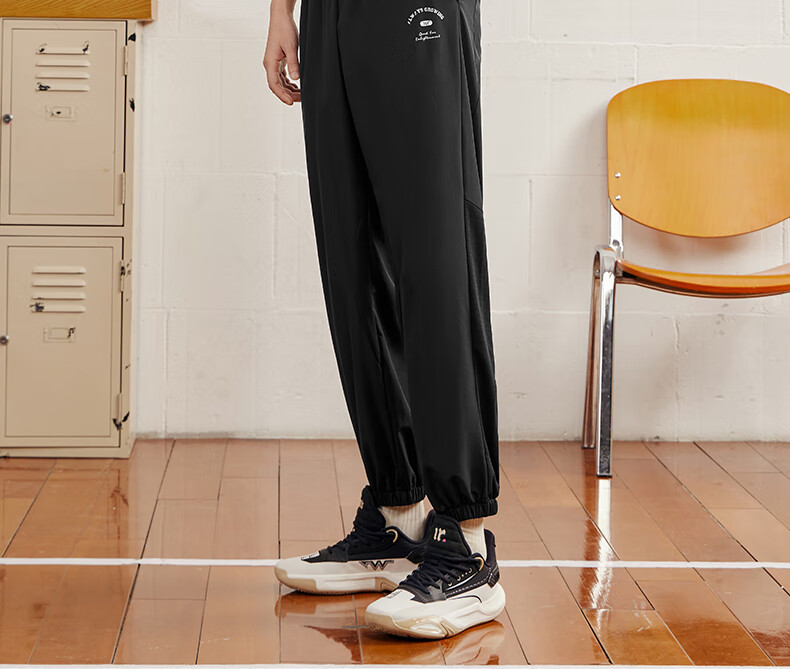 361° Men's Pants, AG Casual Trousers, Sports Pants, Loose-Fitting Running Pants, New Style with Elastic Cuffs, Sweatpants, 652511704-3 12