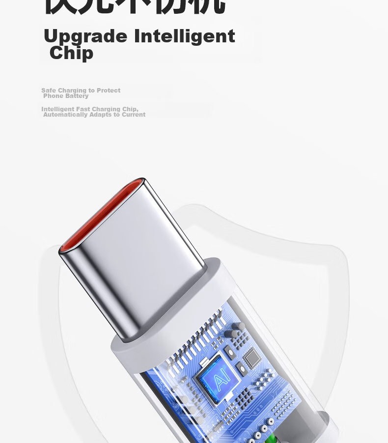 Nengshi Type-C Data Cable, 6A Charging Cable, 100W Super Fast Charging, Suitable for Huawei, Honor, OPPO, Xiaomi, 66W Android Phones, USB-C Fast Charging Cable, 2 Meters, White 14