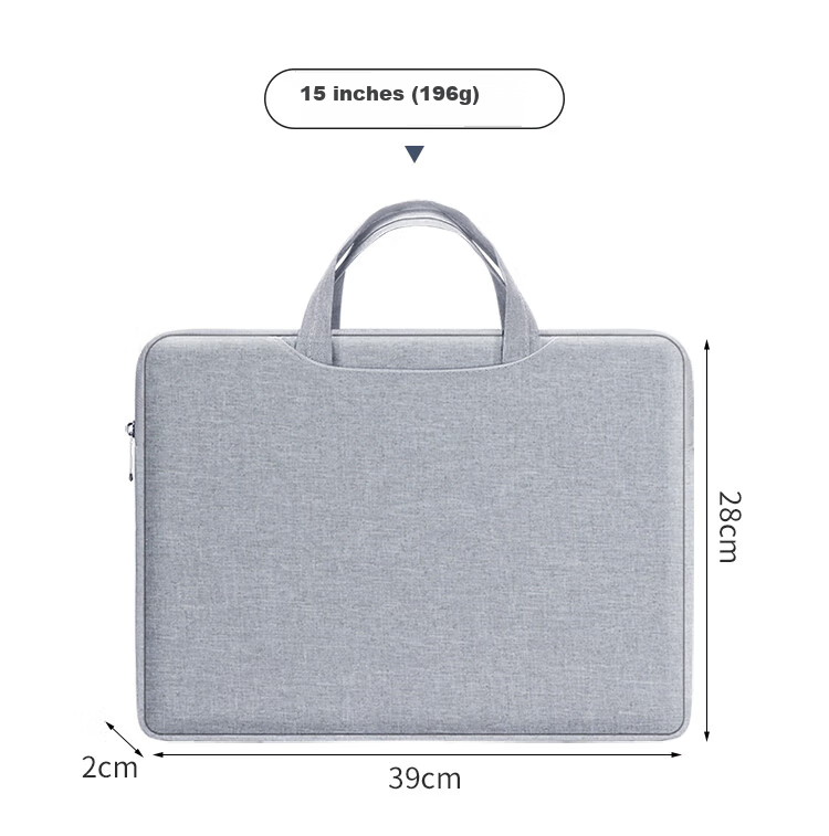 Biyoumei Laptop Bag, Handheld, 14-Inch, Simple Design, Compatible with MacBook, Lenovo, Huawei, Slim Style, Briefcase for Laptops 7