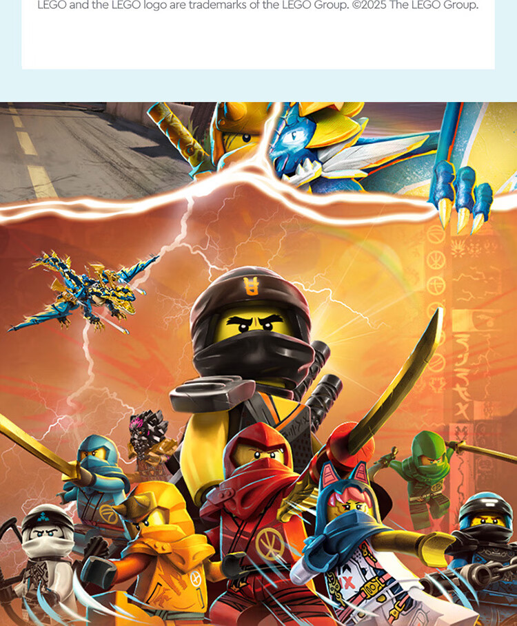 LEGO Ninjago 71871 Phantom Ninja Dragon Blade Battle Building Blocks Toy for Boys and Girls Birthday Gift Home Decor 15