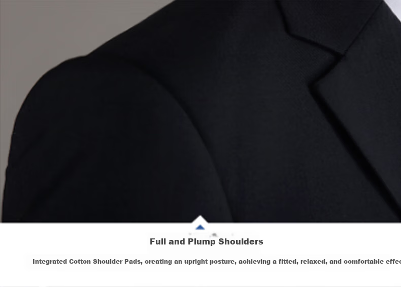 Dibinze Plus Size Suit Set for Men, Loose-Fitting Large Size Formal Wear Jacket for Overweight Grooms And Groomsmen Wedding Attire 24