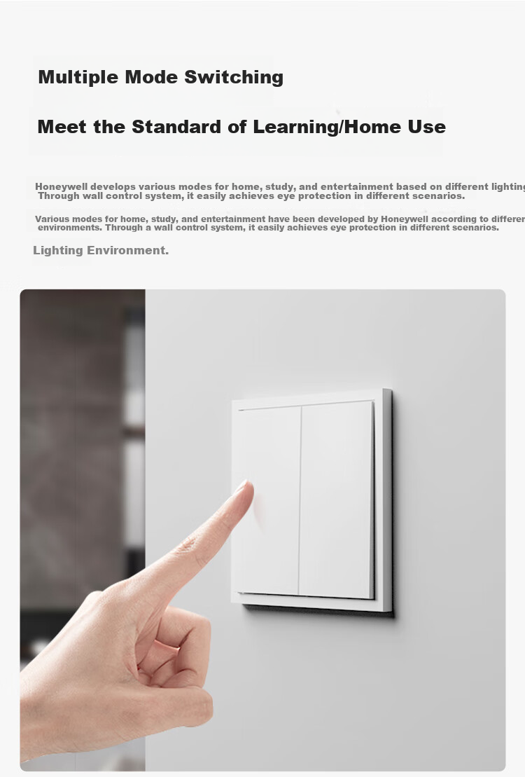 Honeywell [All-Inclusive Price] Eye-Protection Ceiling Light for Living Room, Bedroom, And Dining Room LED Full Spectrum Light 03LPlus 6