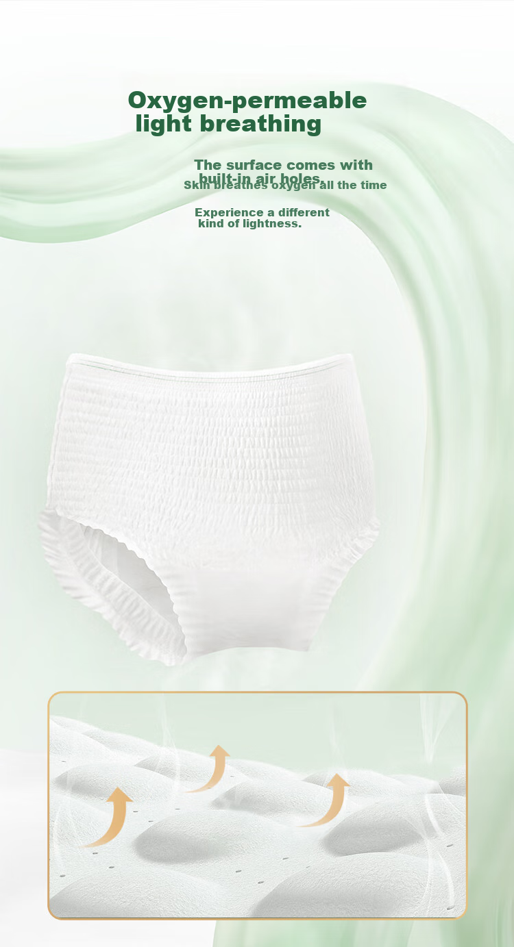 Depend Adult Pull-Up Diapers L Size 48 Pieces Waist 95-120cm Elderly Incontinence Underwear for Going Out, Thickened Leak-Proof 3