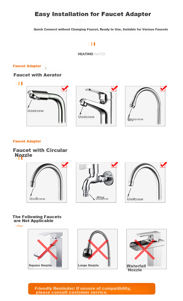 SUPOR Electric Hot Water Faucet, Instant Heating Kitchen Treasure, Quick-Connect Rapid Heating Electric Water Heater, Dual-Purpose for Cold And Hot, Household Bathroom Balcony Heater 274247-01 1