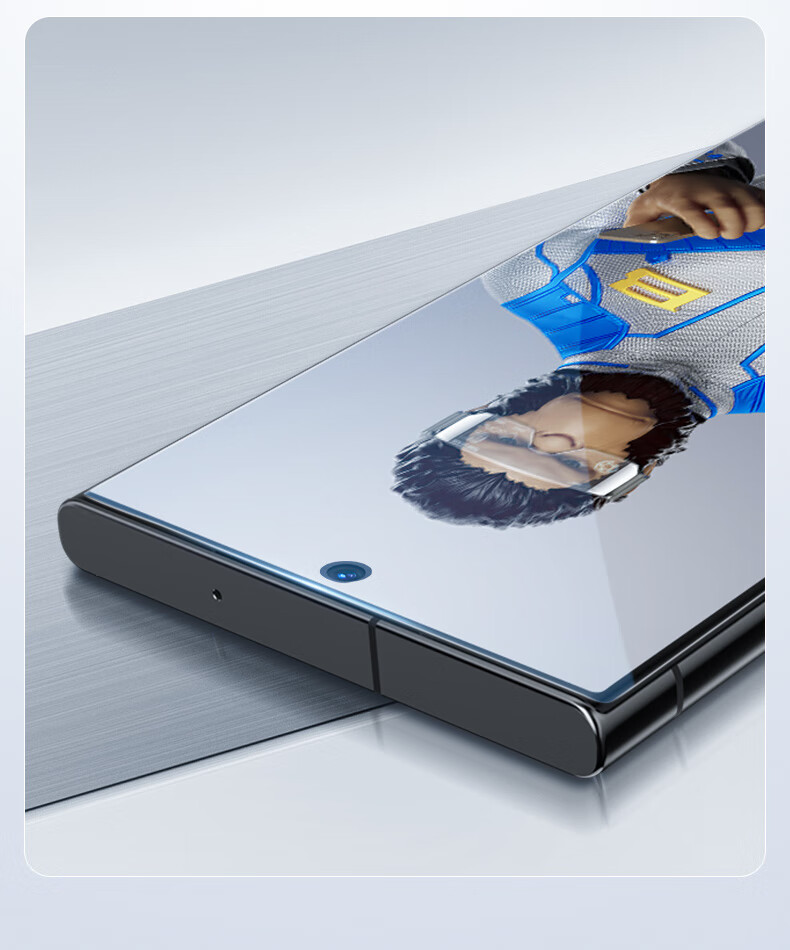 BLUEO [T*AR Enhanced Transparency] Tempered Glass Screen Protector for Samsung S25 Ultra, High-Definition Anti-Drop Anti-Fingerprint Protective Film for S25 Ultra Smartphone 15