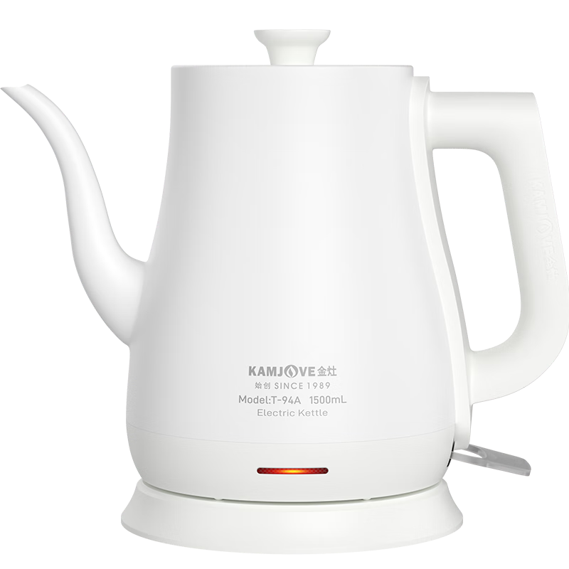 KAMJOVE Electric Kettle Stainless Steel Full Steel Body Hot Water Kettle Tea Infuser Electric Tea Pot 1.5L Large Capacity T-94A