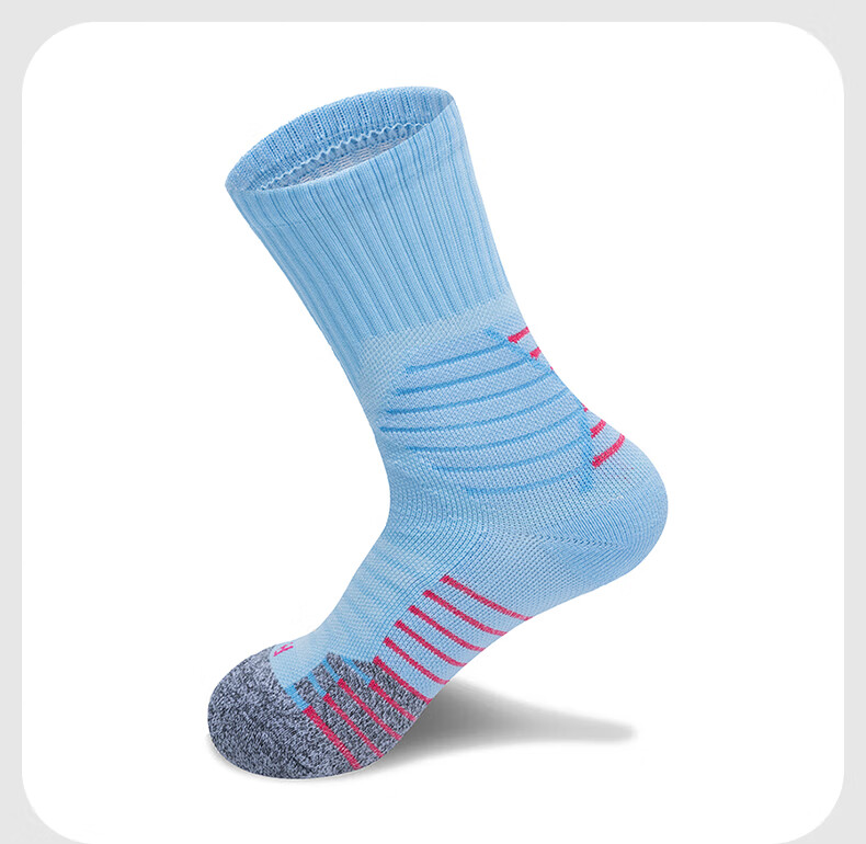 TFO 6th Generation Kids Sports Socks Sweat-Absorbing Breathable Outdoor Running Hiking Socks B2902417 Apricot 5
