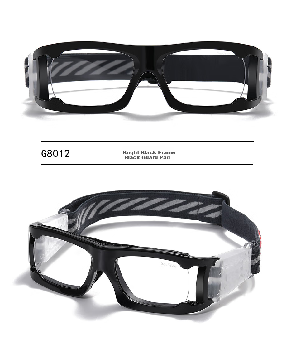 SooGree Sports Glasses for Nearsightedness, Soccer Goggles, Basketball Glasses, Anti-Fog Competition Glasses Frame, Prescription Available 11