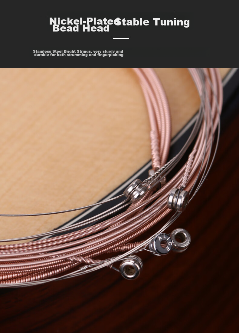 Alice AWR58SL Electric Guitar Strings 009-042 Coated Anti-Rust Set of 7 Guitar Accessories 4
