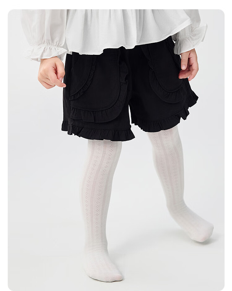 BALABALA Children's Tights, Girls' Mesh Socks, Summer Thin Breathable Base Layer, Cute Single And Double Pack, 209225172004 8