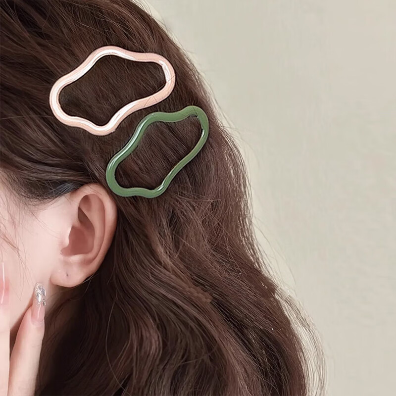 Yushangjiaren Matte Hair Clips for Women, Set of 12, Bangs Clips, Hairpins, Straight Clips, BB Clips, Side Clips, Hair Pressing Clips 1