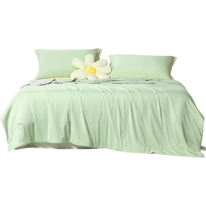 FUANNA Maternity And Baby Class A Cooling Quilt, Double-Sized Machine Washable, Bare Sleeping Summer Cool Quilt, No Duvet Cover Required, Summer Air Conditioning Quilt, 200×230cm