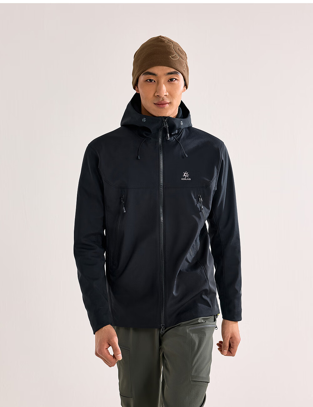 KAILAS M8 IC-MAX Men's Softshell Jacket GTX 3L Windproof Water-Repellent Warm Breathable Hiking Coat 22
