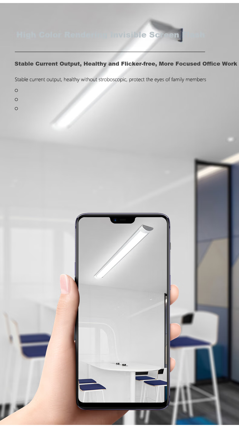 Desheng Waterproof, Dustproof, And Shockproof LED Tube Light Integrated Strip Light Display Cabinet Daylight Lamp Engineering Ultra-Bright Energy-Saving Park Lighting Light Arc-Shaped Model - 0.9 Meter - White Light 5