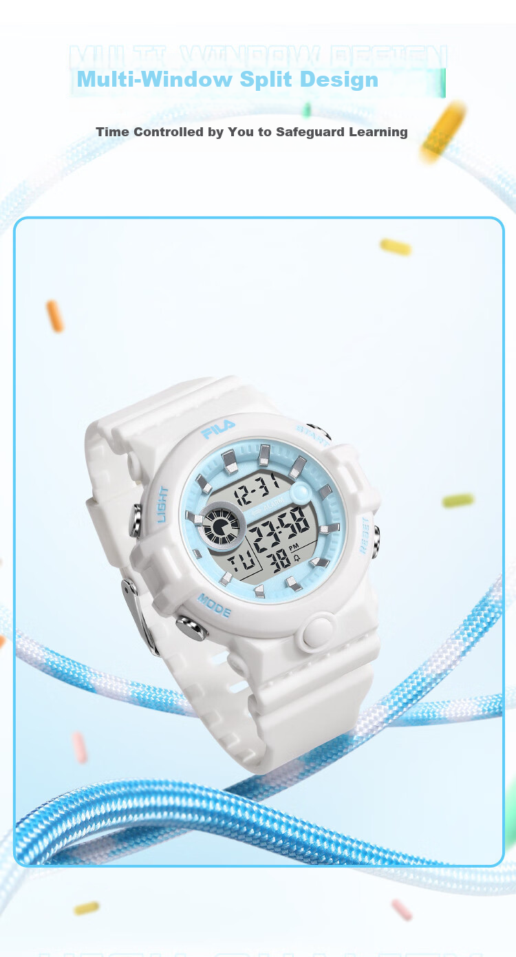 FILA Electronic Watch, Student Watch for Middle And High School Students, Birthday Gift for Boys And Girls, Children's Digital Watch 6657-003 2