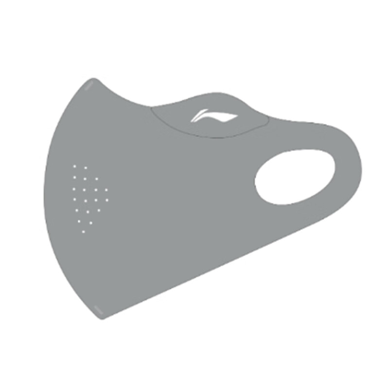 Li-Ning Sun Protection Face Mask for Men And Women, Ice Silk UV-Resistant 3D Sunshade Mask for Running, Cycling, Breathable Mosquito-Proof 2