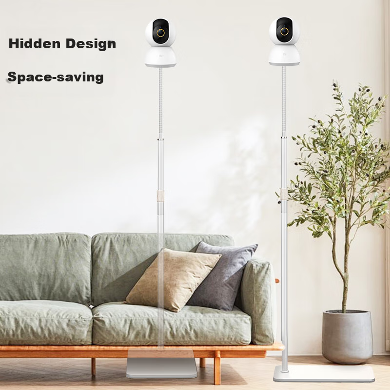 COMPCCTV Surveillance Camera Floor Stand, Indoor Movable, Suitable for Xiaomi, Yingshi, Haima, Dadabi, Huawei, TP-Link Cameras