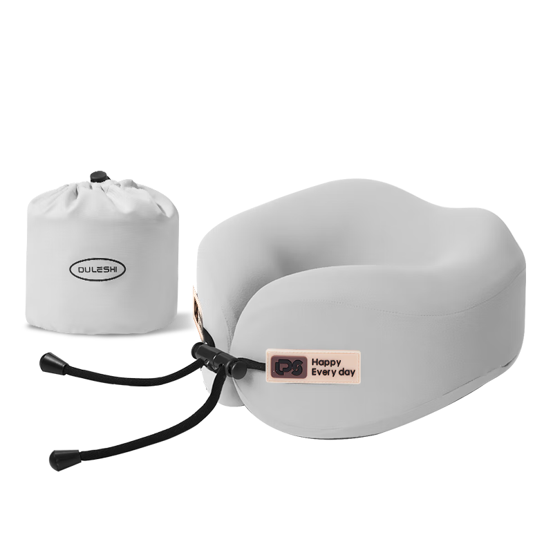 Car Life U-Shaped Neck Pillow, Portable Travel Pillow, U-Shaped Neck Pillow for Airplane, High-Speed Rail And Car, Essential for Business Trips