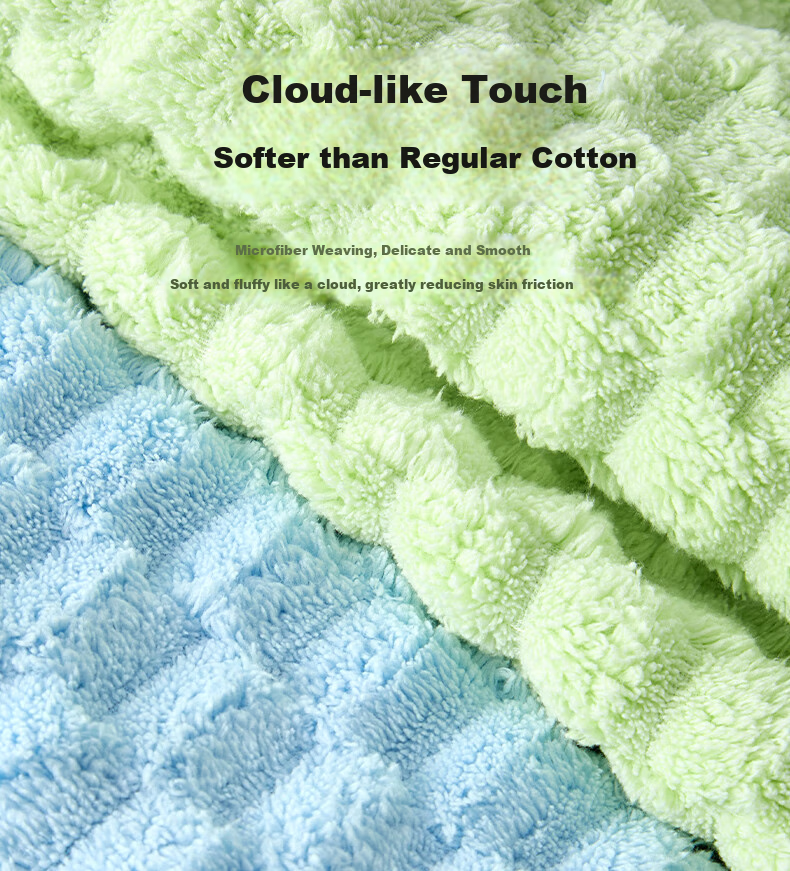 Grace Class A Towels, Children's Towels 3-Pack, Face Washing Home Use Soft Absorbent Adult Children Baby Face Towel 3