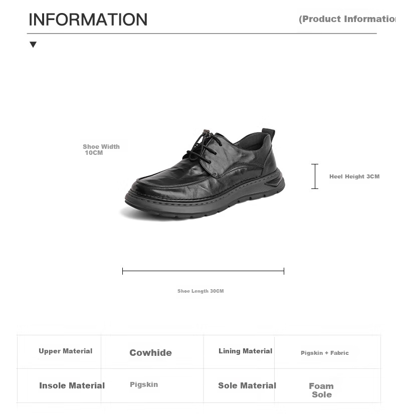 Belle Cool Black Business Leather Shoes for Men, Autumn Season Mall-Matching Wrinkled Cowhide Casual Leather Shoes 8CA01CM3 Black 41 2
