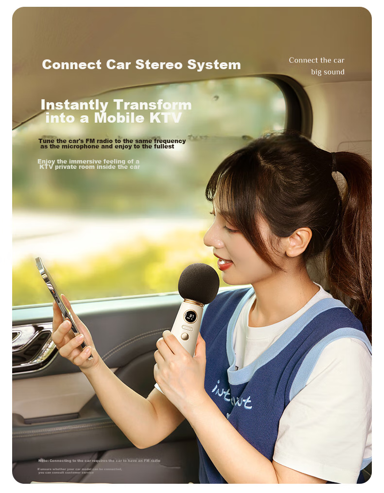 EDIFIER LOLMIC PRO Karaoke Microphone, Small Mushroom Karaoke Microphone, Speaker for Children's Entertainment, Home KTV, And Car Use 15