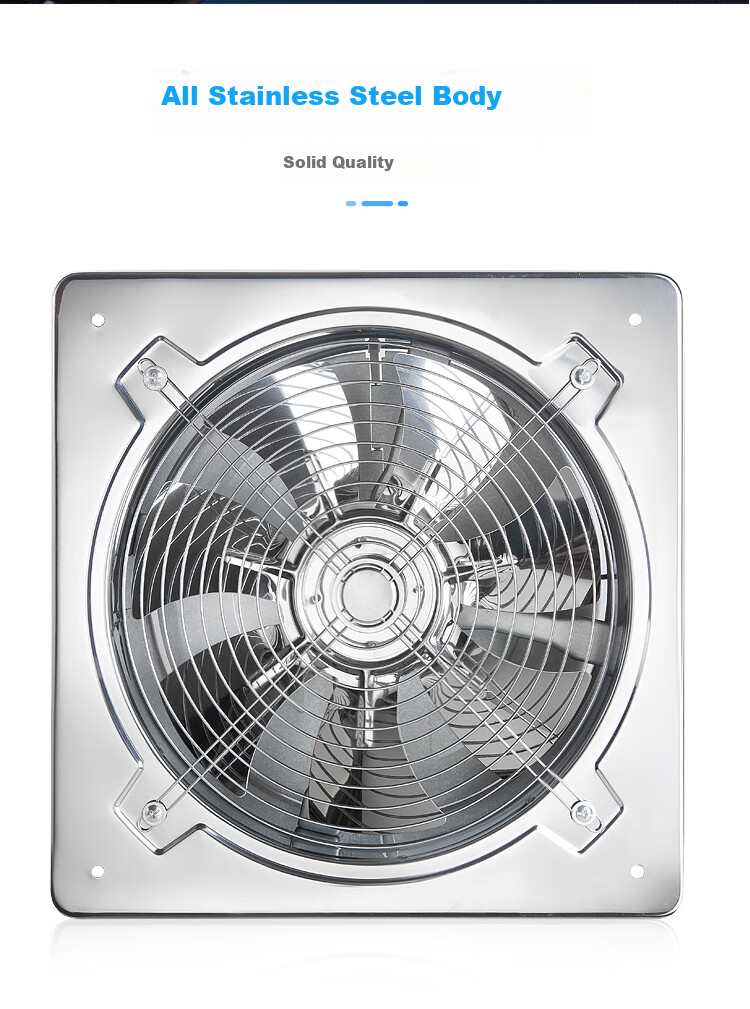 Penck 6-Inch Stainless Steel Industrial Exhaust Fan Ventilation Fa 9