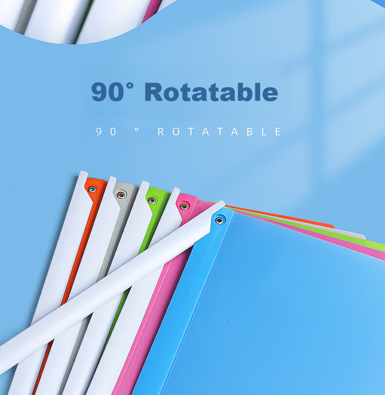 Licao A4 File Folder, Pull Rod Folder, Rotating Folder, Side Clip Folder, Slide Bar Folder, Loose-Leaf Binder, Document Folder, Slide Bar File Folder, Storage Folder, 5 Pieces, 3C Digital Products, All-Net Low Price 8