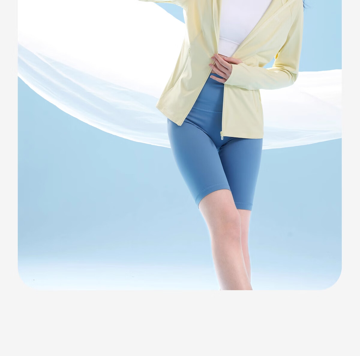 CAMEL Cold White Outdoor Sun Protection Clothing Spring And Summer Men's And Women's Original Yarn Cool-Feeling UPF50 Jacket Sun Protection Garment 11