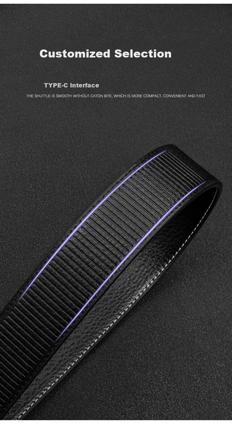 COW Men's Automatic Buckle Genuine Leather Casual Top-Grain Cowhide Belt, Gift Box for Boyfriend Or Father, 998 Black 7