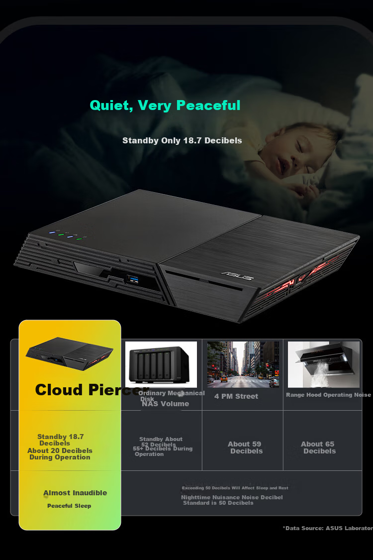 ASUS AS6702T 2-Bay Quad-Core Processor NAS Network Storage Home Private Cloud Server Personal Cloud with Dual 2.5G Ports (HDD Not Included) 6