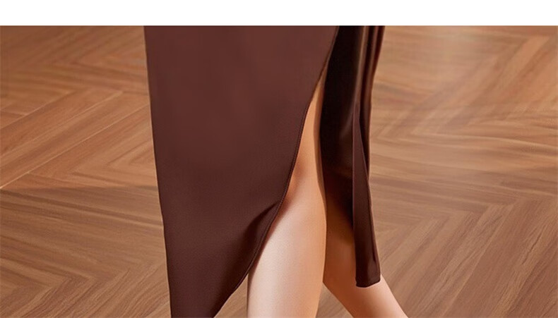 PT'SON Women's High Heels, New Sheepskin Work Shoes, Black Pointed Toe Pumps, Nude Color Professional Shoes, Wide Version, Apricot Color, Size 34 11