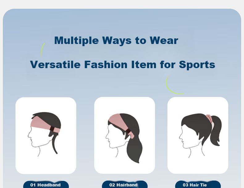 Li-Ning Sports Headband for Men And Women, Sweat-Absorbing And Anti-Sweat Headband, Hair Tie, Headscarf, Headband for Children, Running, Basketball, Yoga, Sweat-Guiding Band 19