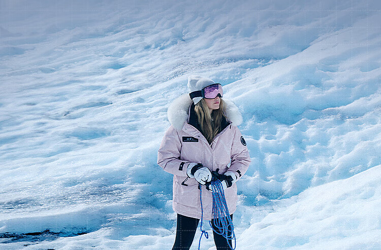 BOSIDENG Extreme Cold Goose Down Jacket Unisex Couple Thickened Long Winter Coat with Large Fur Collar 26
