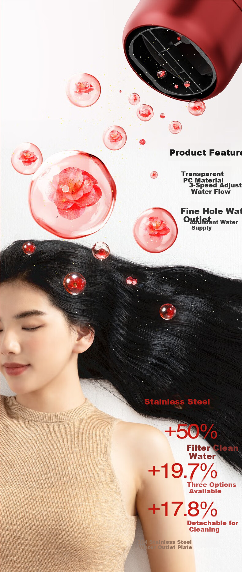 T-FLASH Aiqi F3pro High-Speed Hair Dryer, Plasma Hair Treatment, Constant Temperature Quick-Drying, Non-Damaging to Hair, Home Use, for Women, Electric Hair Dryer, Birthday Gift for Girlfriend, Practical Father's Day Present 13