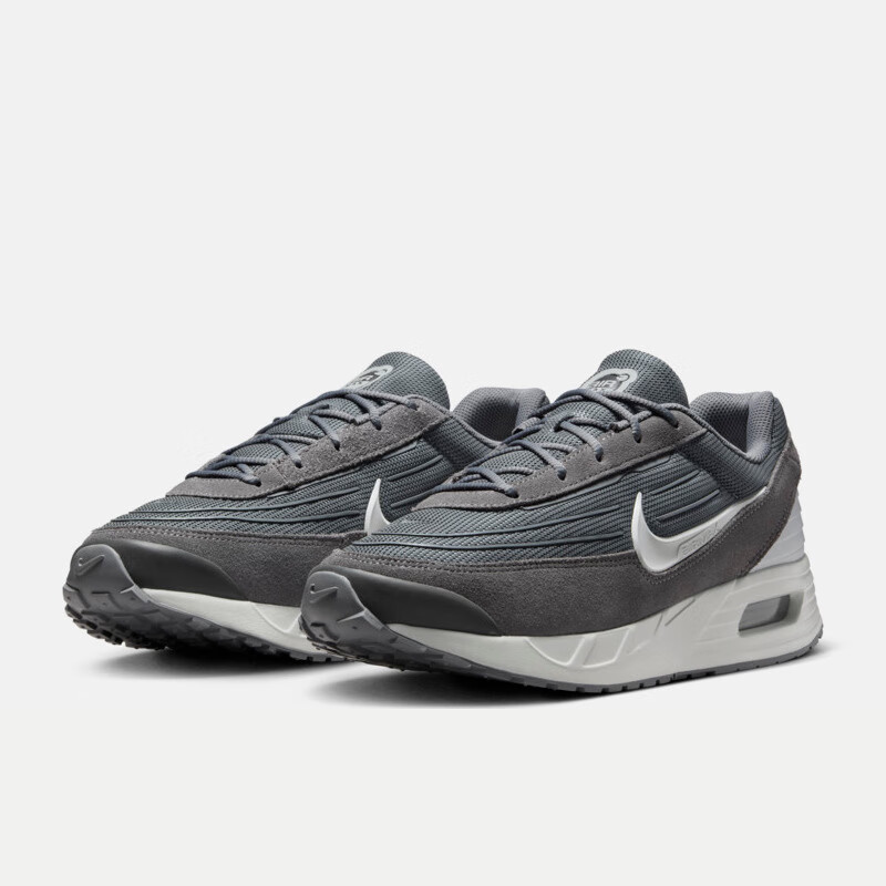 NIKE Men's Casual Shoes, AIR MAX VERSE Sneakers, FV1302-100 White And Gray, Size 44 8