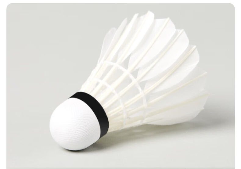 KAWASAKI Badminton Panda Chuan Chuan No.5 Durable Professional Match Training Goose Feather Shuttlecocks 10-Pack 7