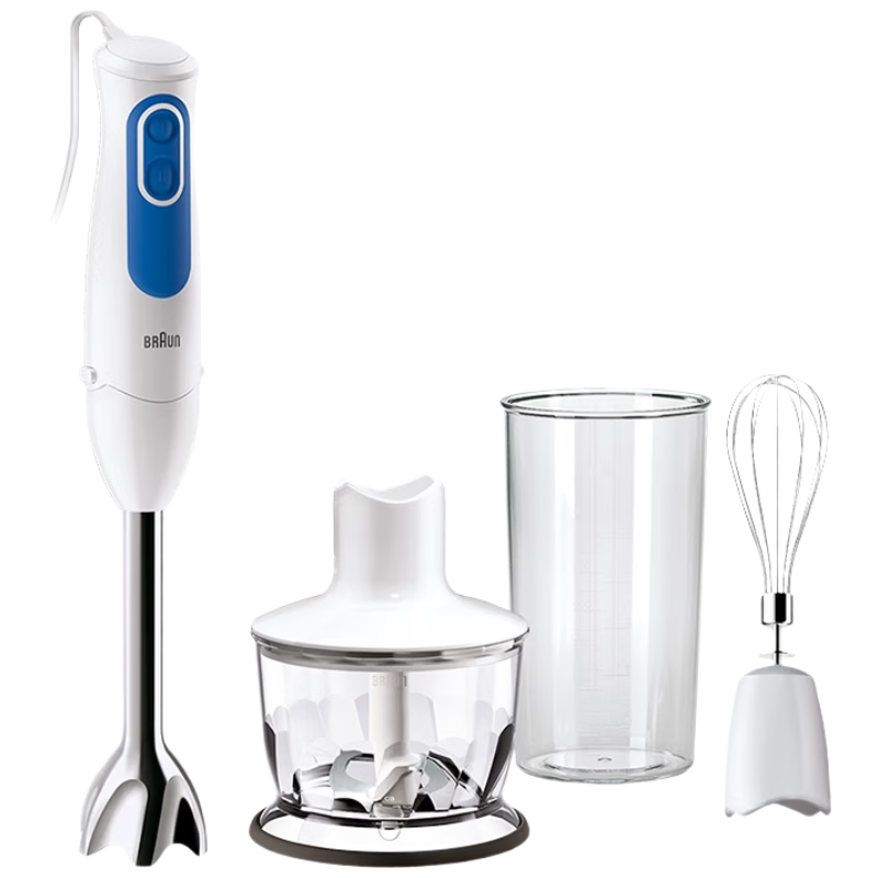BRAUN Baby Food Processor MQ3035, Handheld Blender, Home Use Baby Food Maker, Multifunctional Mixing Stick