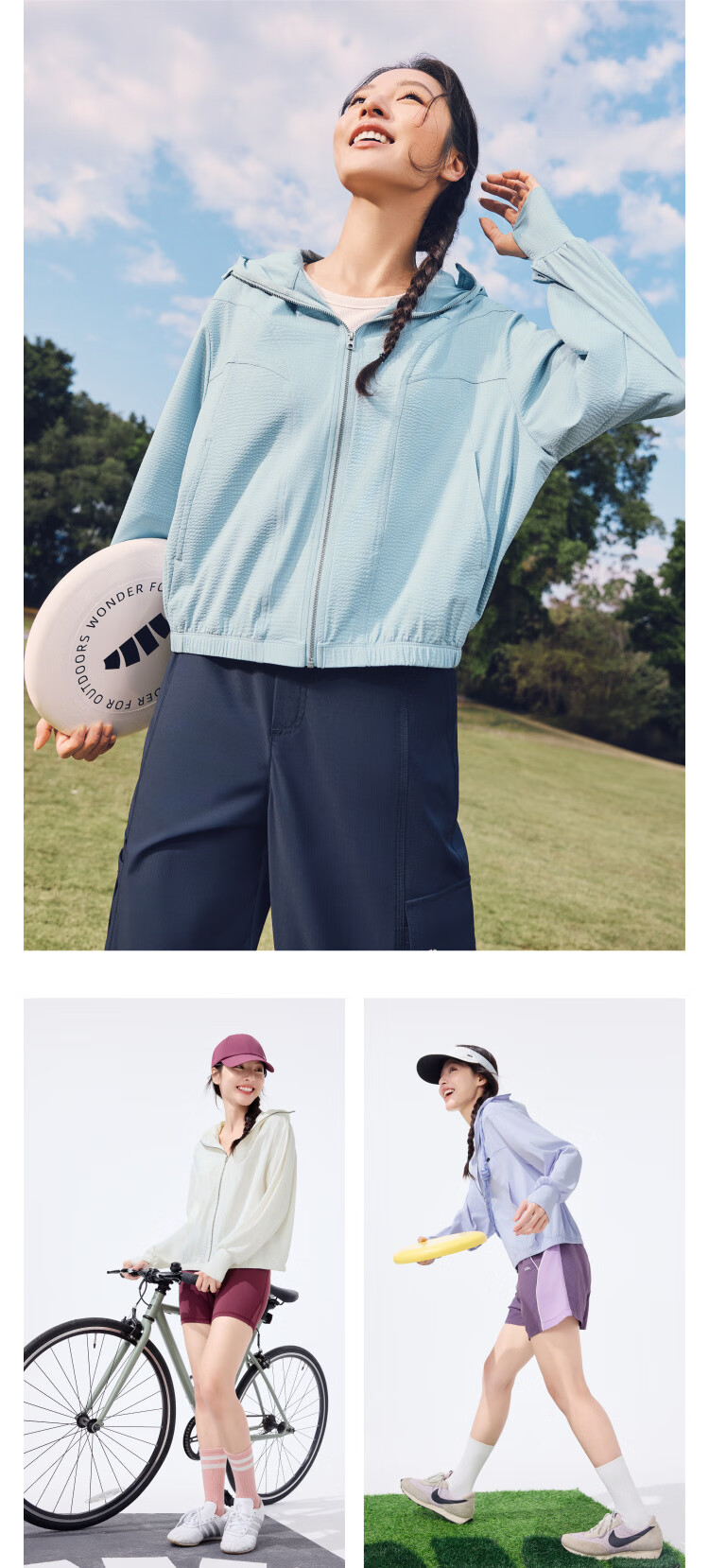 Beneunder Women's Sun Protection Clothing, Summer Cool-Feeling Quick-Dry Sun Protection Garment, Outdoor Sports UV-Resistant Jacket AL825 15