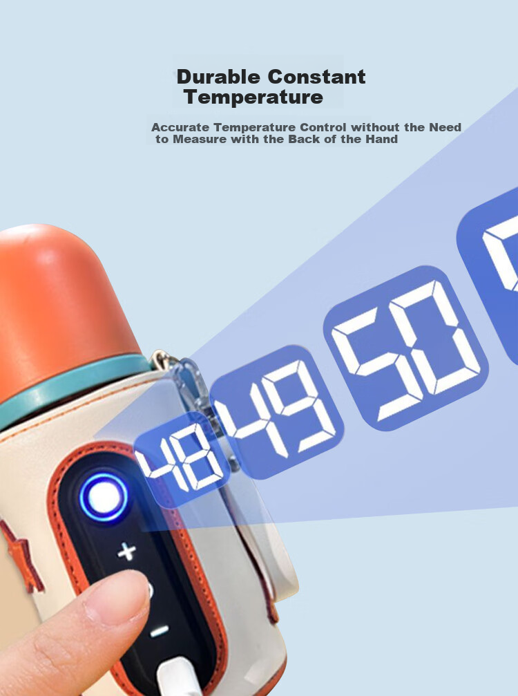 DOCTOR MA Bottle Warmer, Universal Milk Bottle Heating Device, Portable Electric Model, for Outdoor Use And Night Feeding, Bottle Warming Wonder 6