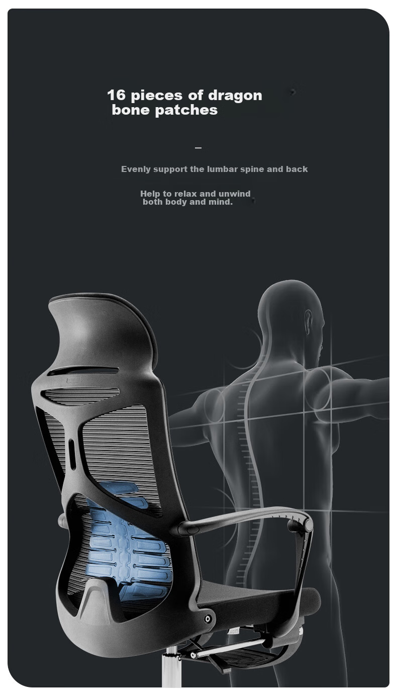 SIHOO M88 Ergonomic Chair, Office Chair, Reclining Nap Chair, Computer Chair, Comfortable for Long Sitting, Ergonomic Seat 11