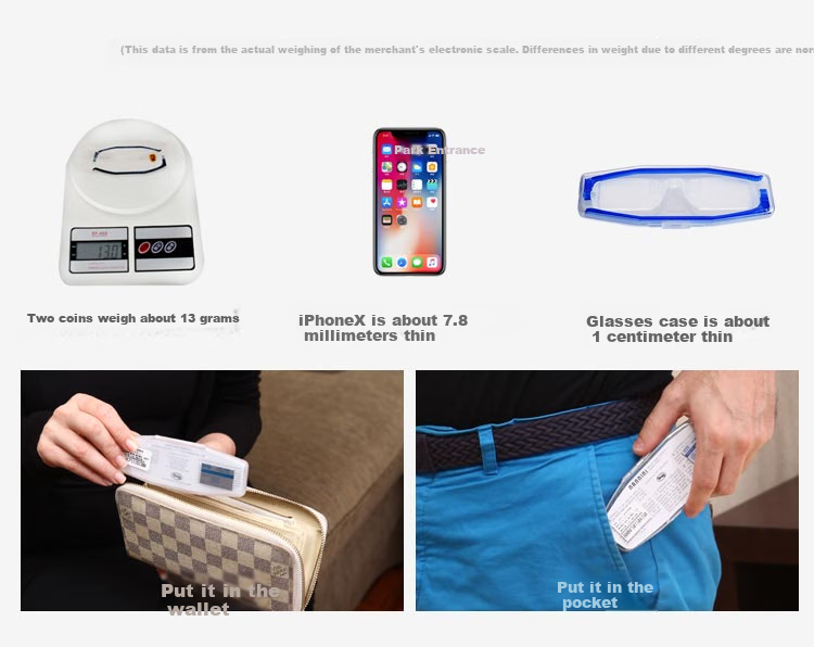 NANNINI Italian Reading Glasses for Men And Women, Portable High-Definition Imported Foldable Fashion Reading Glasses for School 8