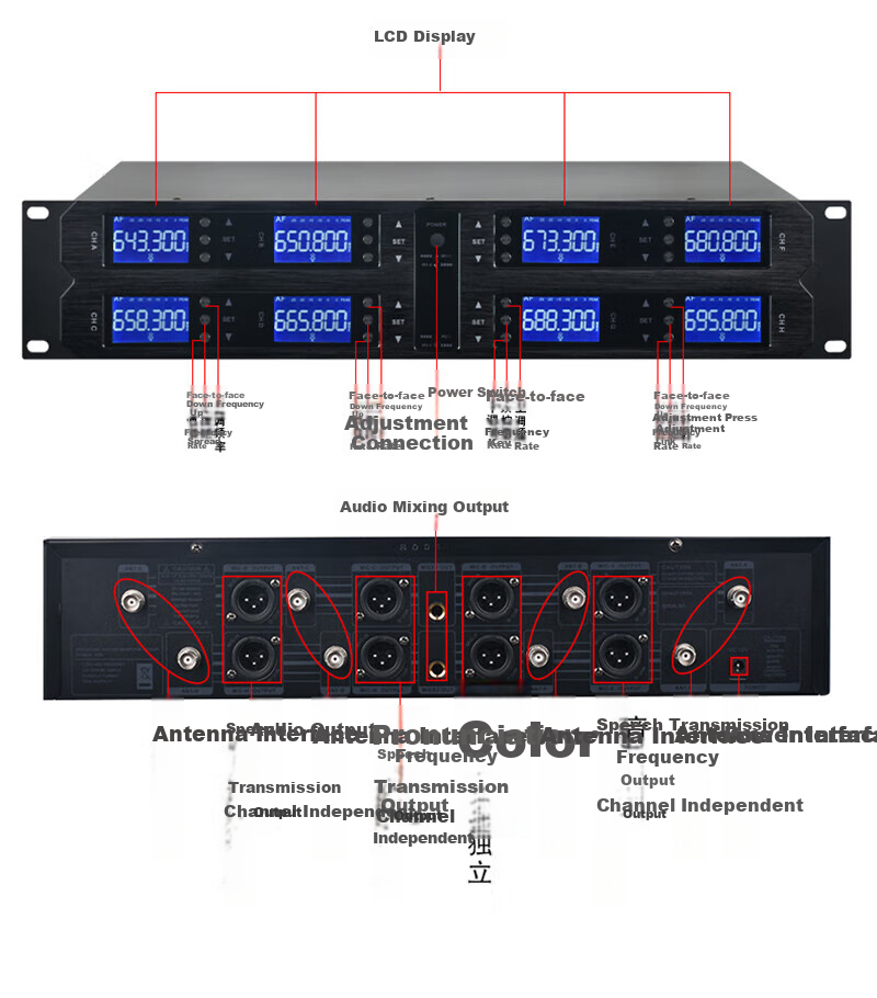 HYUNDAI BK10 Professional Small to Medium-Sized Conference Room Audio System, Wall-Mounted Speakers, Bluetooth Amplifier, Wireless Microphone Combination for Teaching, Training, And Shop Systems Equipment 26