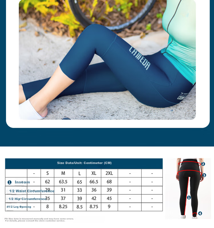 Lameda Cycling Pants, Women's Professional Long Trousers for Spring And Autumn, Road Bike Cycling Pants, Huiyin Long Pants, Black, XL 8