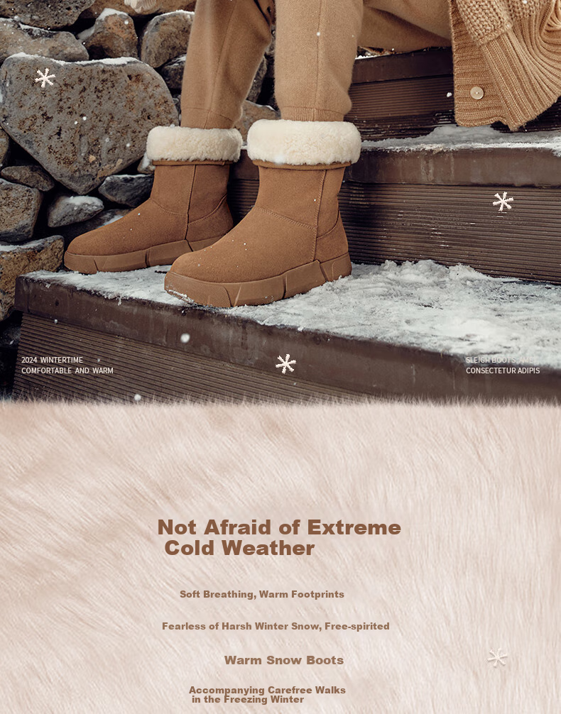 SENDA Snow Boots for Women, 2024 New Warm Plush Northeast Short Boots, Red-Medium/short Dual Wear, Size 37 2
