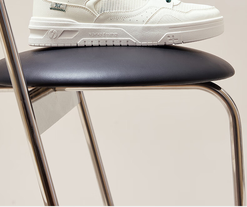 361° Men's Sports Shoes Soda Autumn Mesh Breathable Lightweight White Sneakers 672516626-4 4