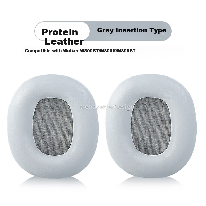 Trendsetter Ear Cushion for Edifier W800BT/W800K/W800X Headphones, Foam Cover, Protective Case, Leather Sleeve, Ear Pad