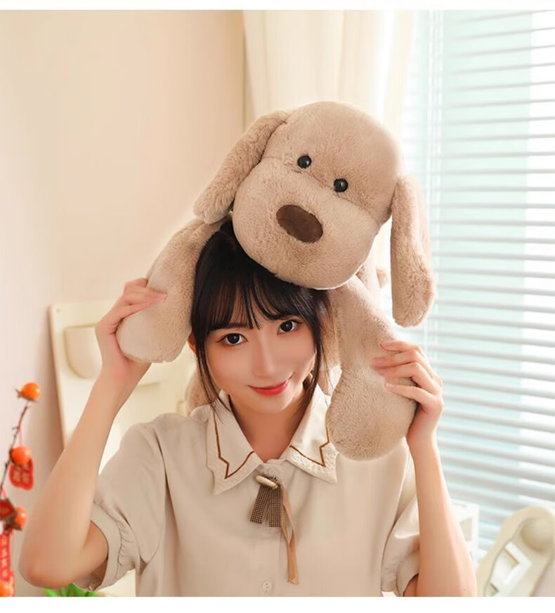 Beishangxing Plush Toy Hugging Dog Doll Stuffed Animal Puppy Sleeping Pillow Doll Gift for Boys And Girls, Birthday Present for Girls 6